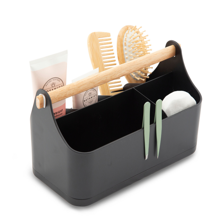 Makeup Storage Organiser – Bathroom Caddy – Black