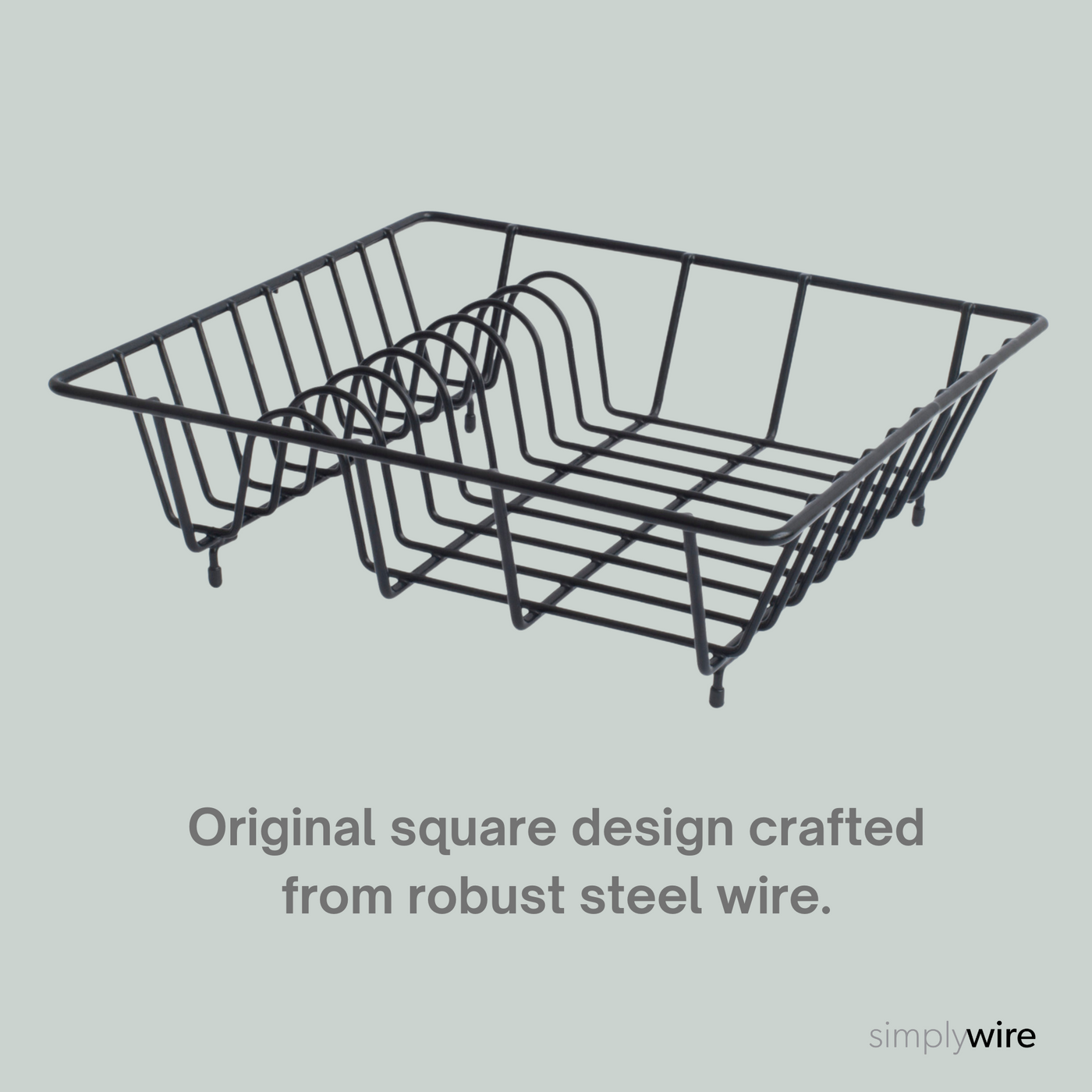 Square dish drying rack hotsell