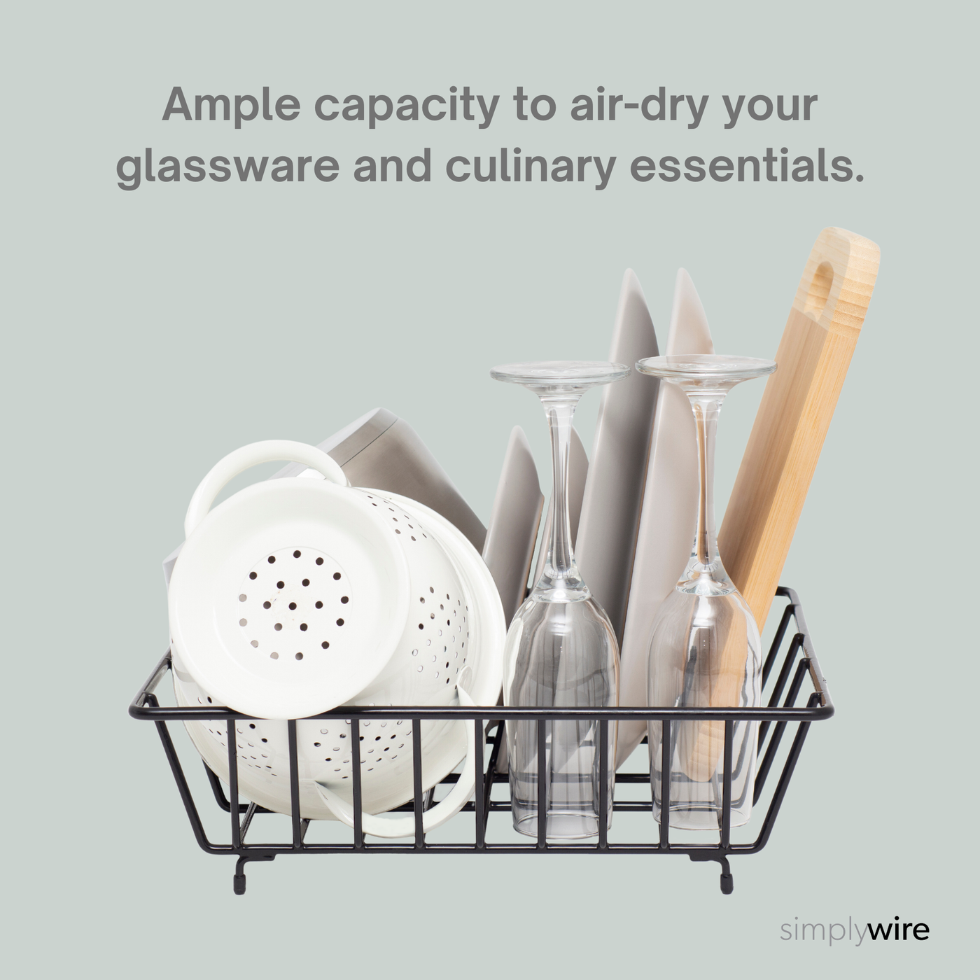 Square dish drainer hotsell