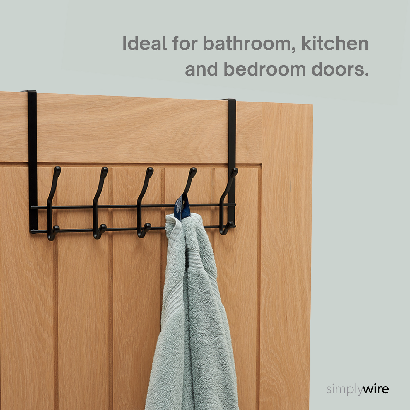 Door best sale coat hanger