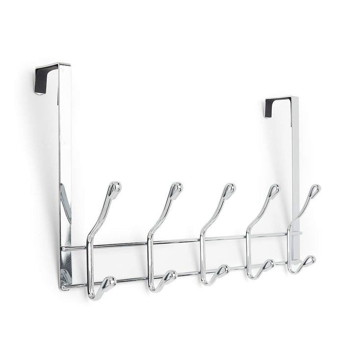Over Door Coat Rack - 10 Hooks – Chrome – simplywire