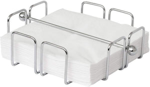 Napkin/Serviette Holder with Weighted Bar – Chrome